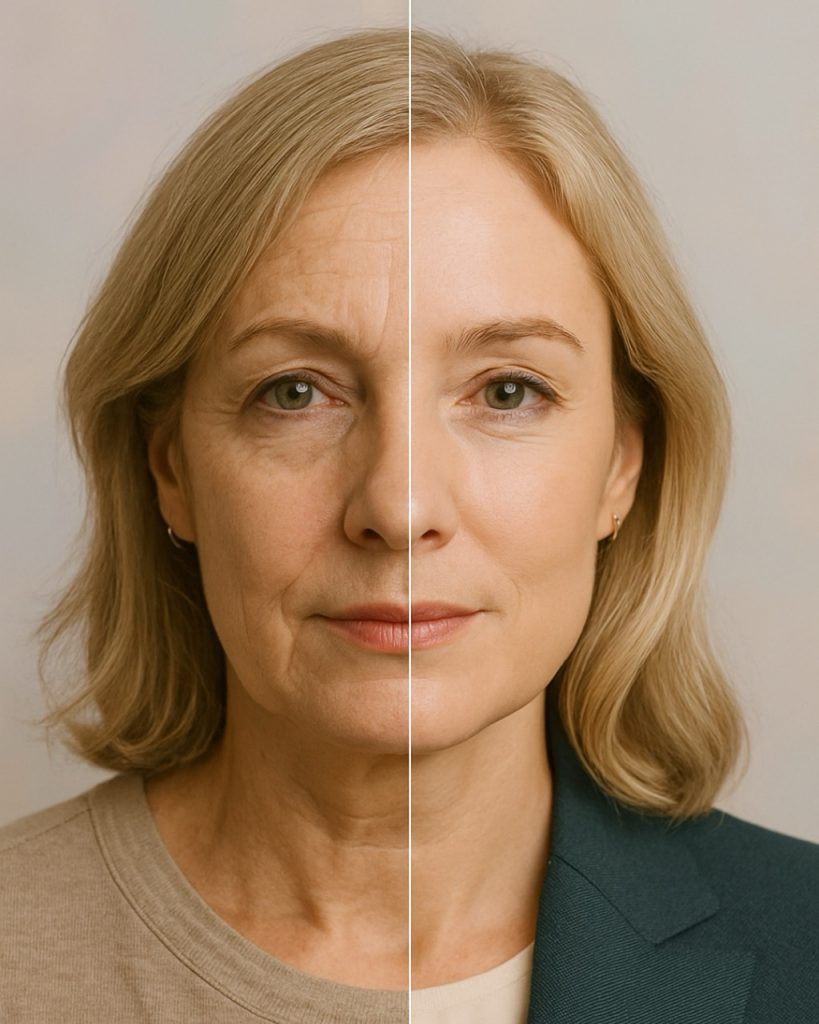anti age tretmani prije poslije indiba